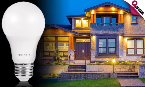 Marrath Dusk to Dawn LED Bulb with Light Sensor!